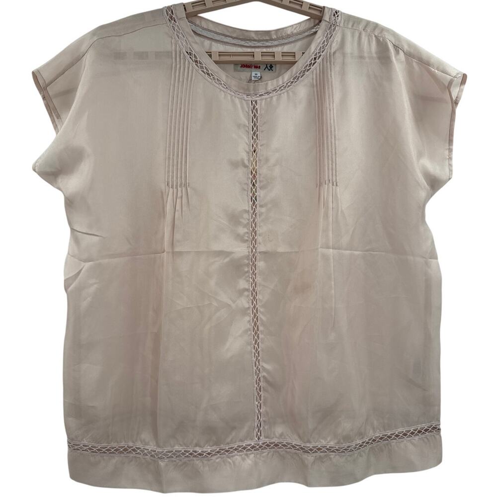 Johnny Was Cielo Blouse pink size XS P16021-6